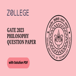 GATE 2023 Philosophy Question Paper with Solutions PDF